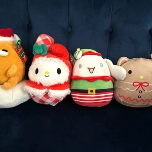 Sanrio Holiday Plush Squishmallow Bundle